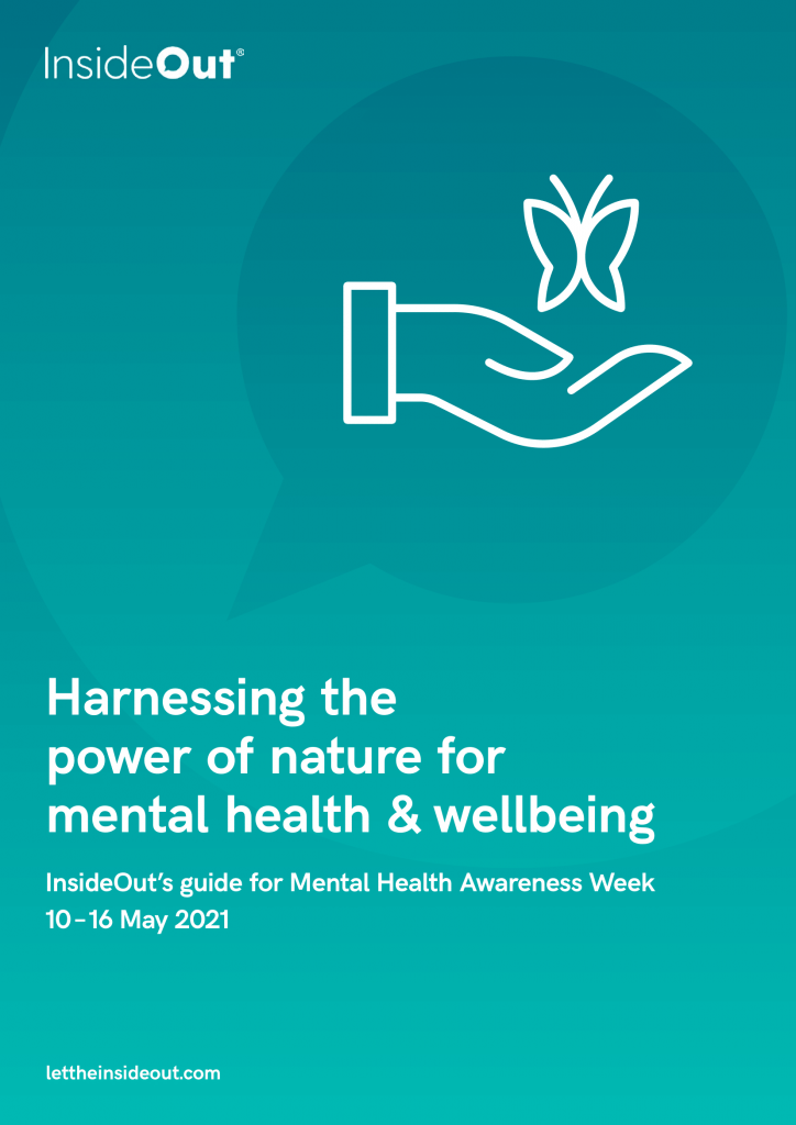 front cover of the mental health awareness week 2021 guide